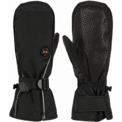 Mobile Warming Storm Heated Mittens (Black)