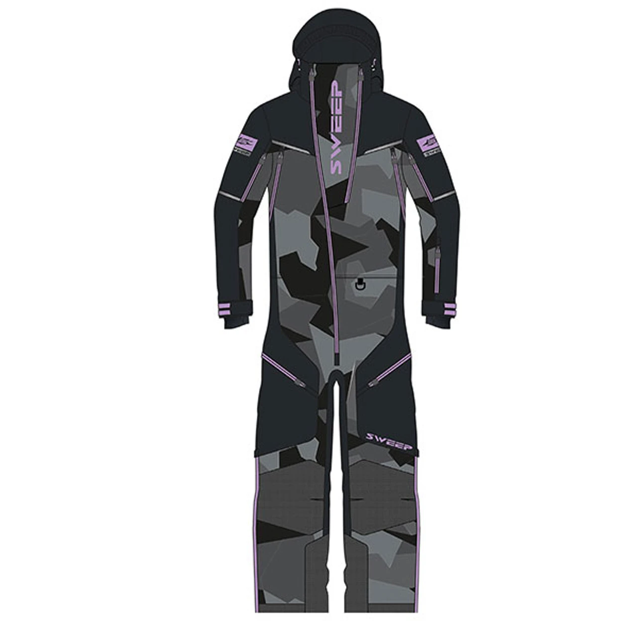 Sweep Womens Peak Insulated Monosuit 4 Sweep Womens Peak Insulated Monosuit - Image 2