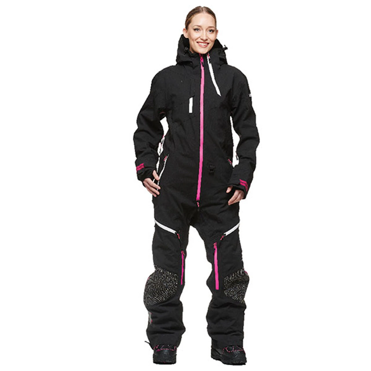 Sweep Womens Drifter Non-Insulated Monosuit (Black/Pink) 3 Sweep Womens Drifter Non-Insulated Monosuit (Black/Pink)