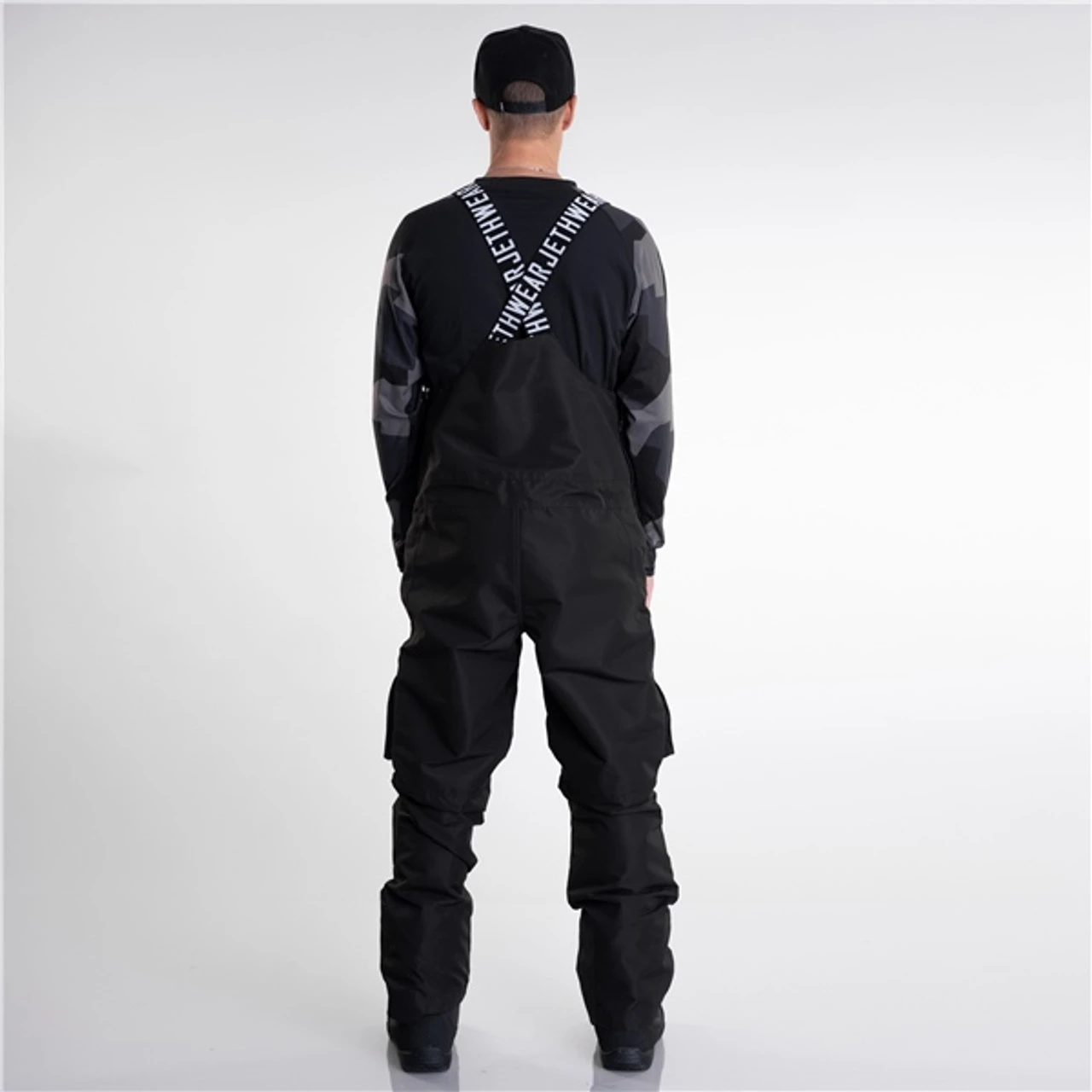 Jethwear Insulated Bib Pants (Black) 7 Jethwear Insulated Bib Pants (Black) - Image 5