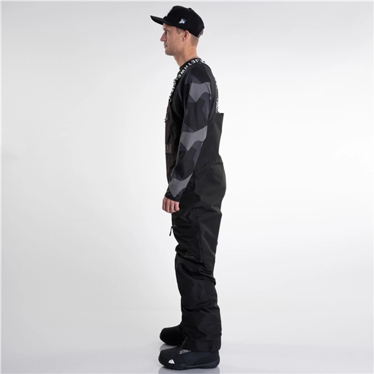 Jethwear Insulated Bib Pants (Black) 5 Jethwear Insulated Bib Pants (Black) - Image 3