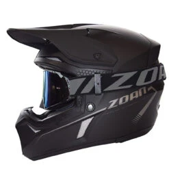 Zoan Wolf Solid Winter Helmet (Matte Black)