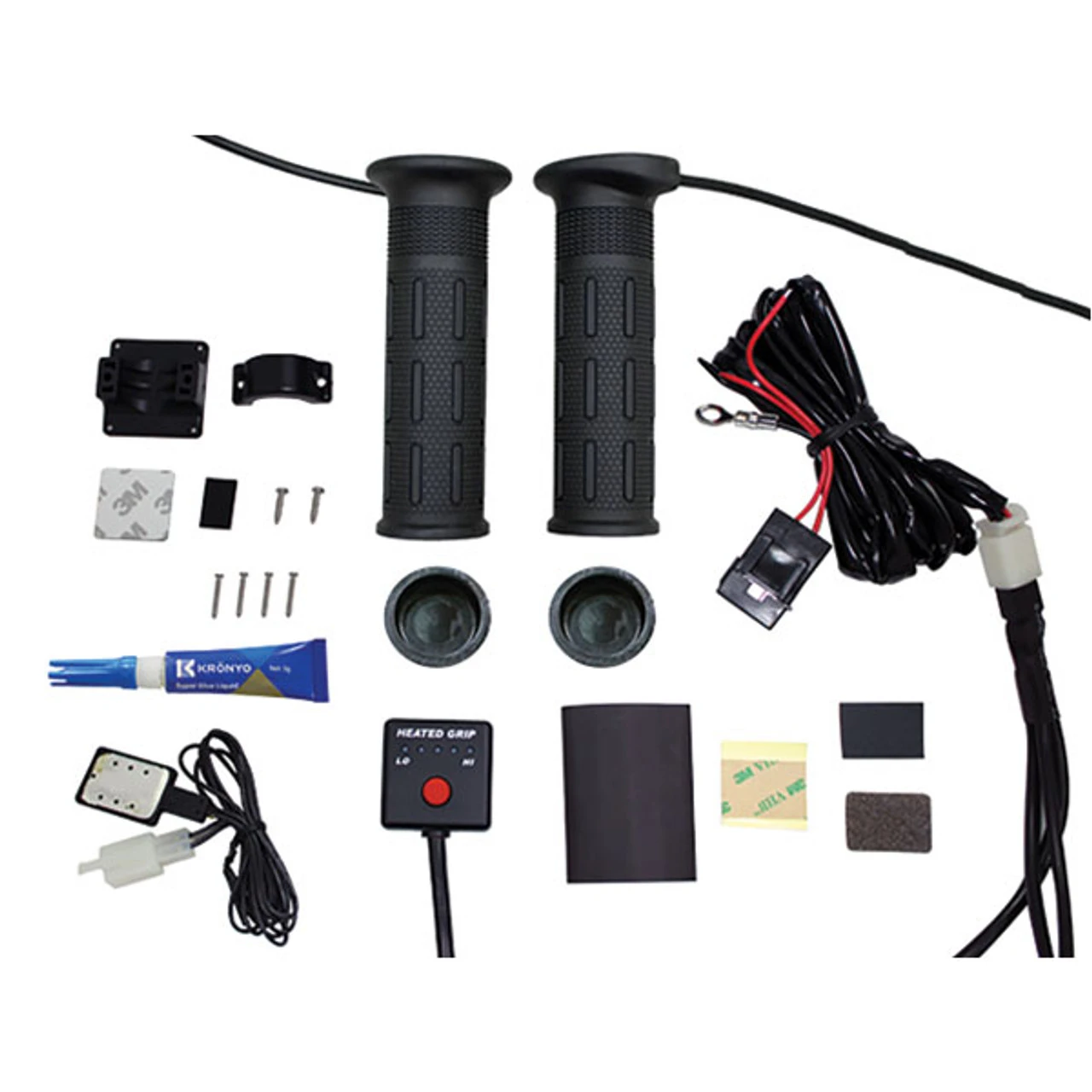 Bronco Heated Grips W/ 5-Step Controller 3 Bronco Heated Grips W/ 5-Step Controller