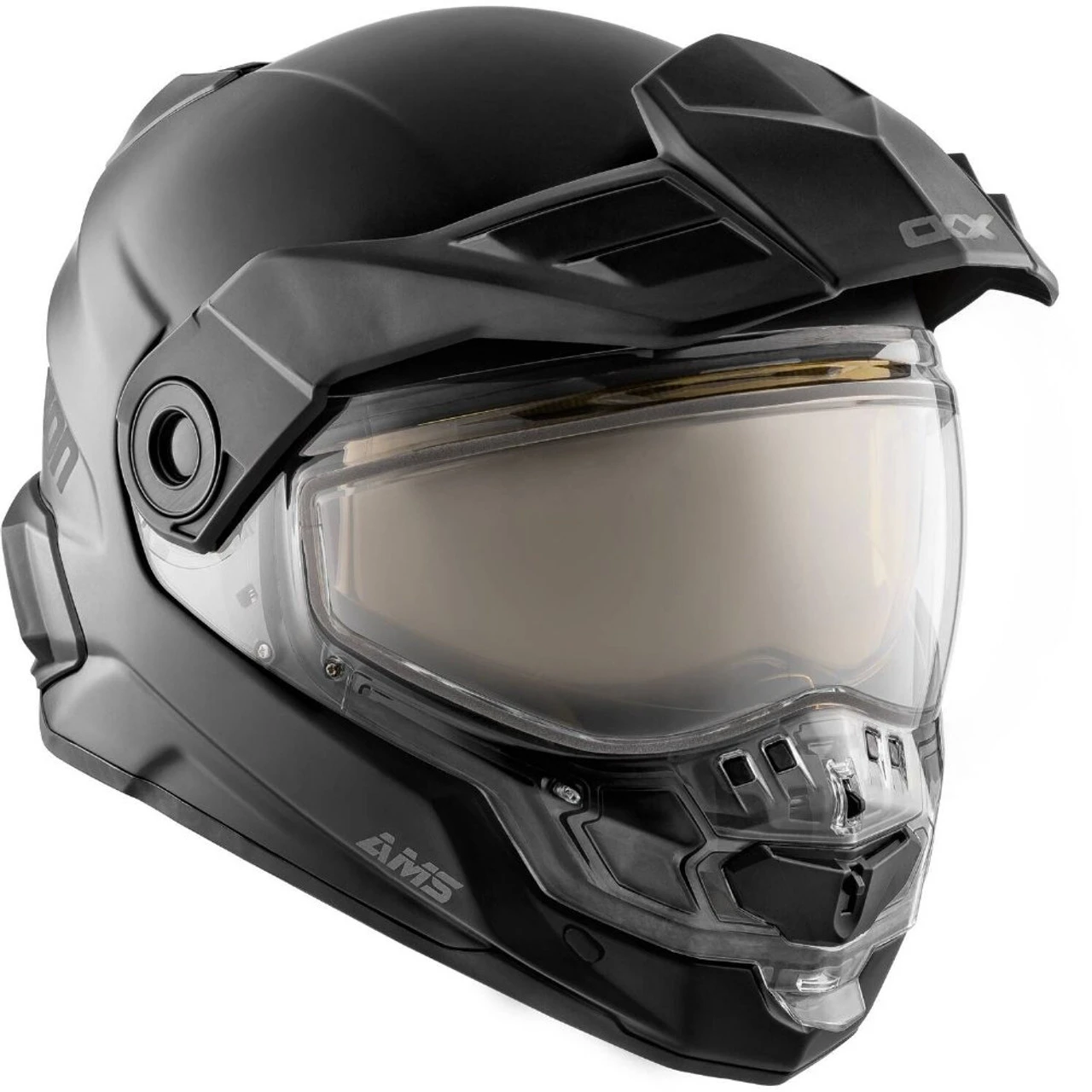 CKX Mission AMS Solid Full Face Winter Helmet 4 CKX Mission AMS Solid Full Face Winter Helmet - Image 2