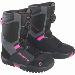 Scott Womens X-Trax Evo Boots (Black/Pink)