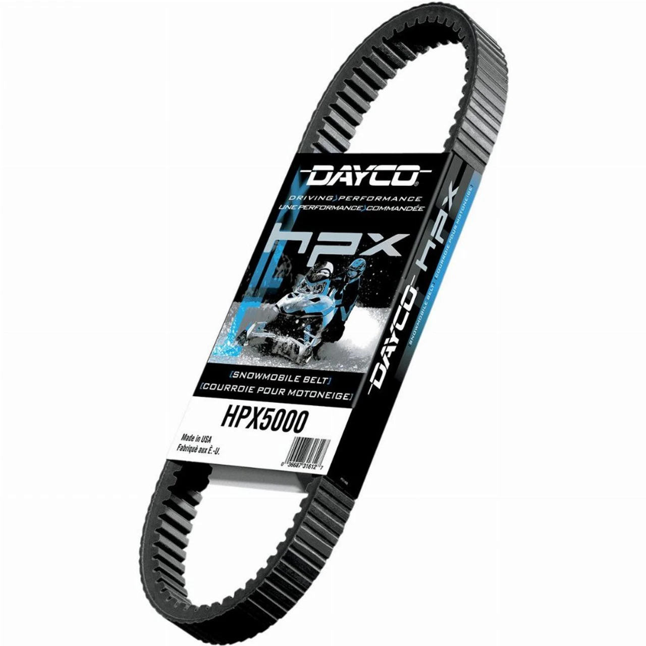 Dayco HPX Series Snowmobile Drive Belt For Polaris 3 Dayco HPX Series Snowmobile Drive Belt For Polaris