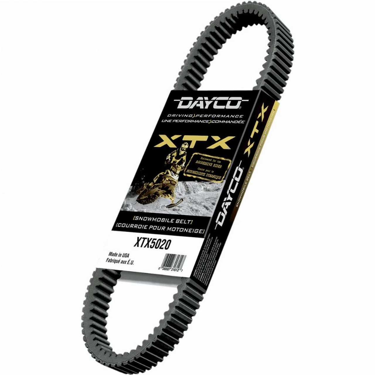 Dayco XTX Series Snowmobile Drive Belt For Ski-doo 3 Dayco XTX Series Snowmobile Drive Belt For Ski-doo