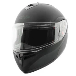 Joe Rocket RKT 20S Ion Solid Modular Winter Helmet (Flat Black)