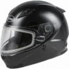 GMax Youth GM49Y Solid Full Face Winter Helmet (Black) -Camso shop 79805320625580fd6ab631649770749 66935.1649770755