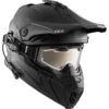 CKX Titan Air Flow Electric Combo Solid Modular Winter Helmet (Matte Black) -Camso shop 8955840755ebb6fb36b2181589342131 51828.1590504433